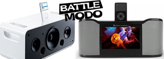 Illustration for article titled iPod Dock Bracket FINALE, Altec Lansing IMV712 vs. Griffin Amplifi